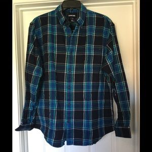Lands’ End Plaid Shirt